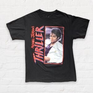 Michael jackson thriller tee in black